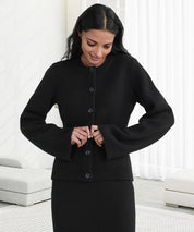 Gilet en Cachemire Ultra-Doux avec Boutons – Luxe, Élégance & Style Intemporel
