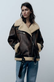 Karina manteau femme élégant & déperlant au col tailleur