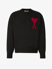 Pull femme Heidi – pull doux à imprimé cœurs & coupe confortable pour l’hiver