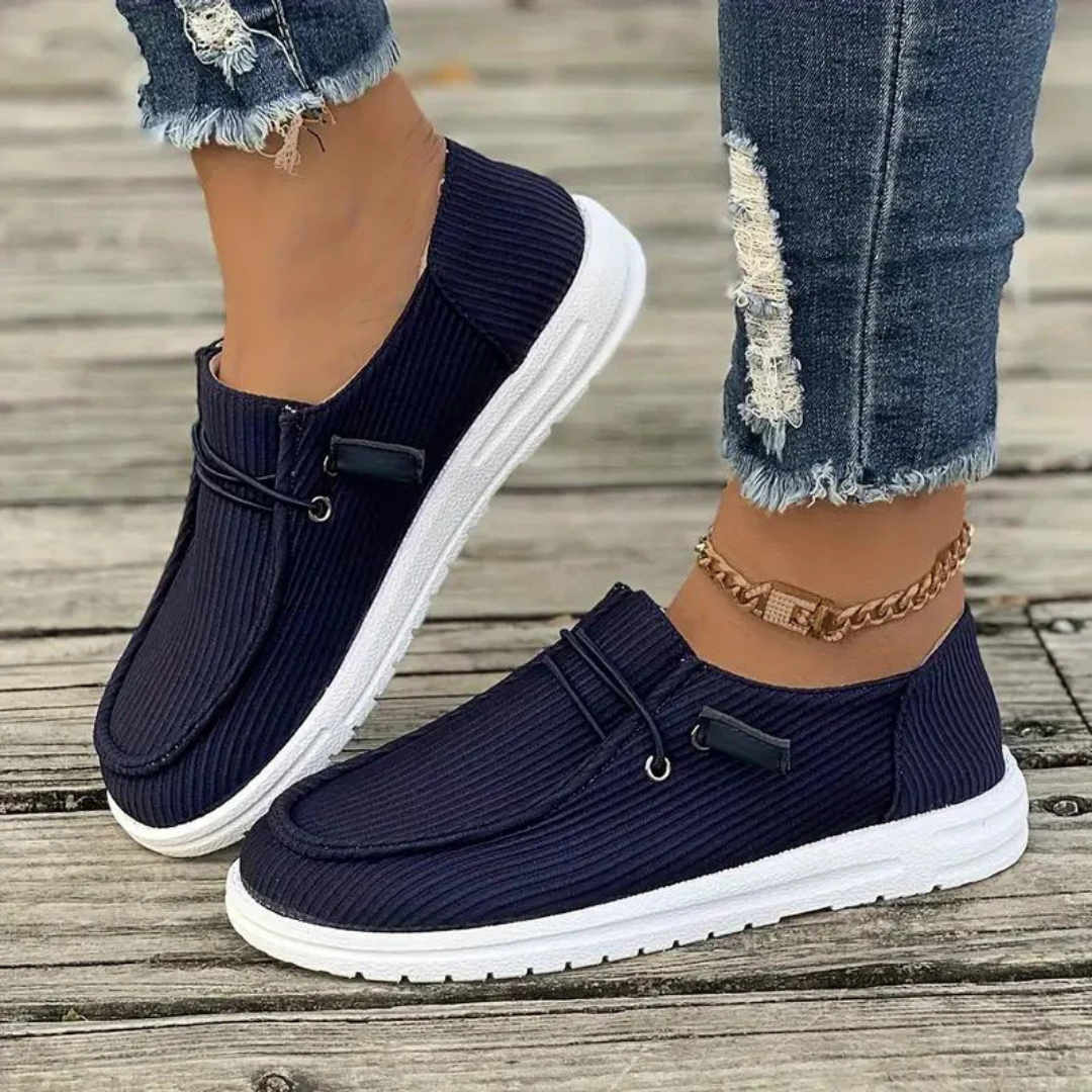 Chaussures slip-on femme été — instappers plates légères & confortables