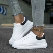 Sneakers orthopédiques blanches femme — confort & soutien