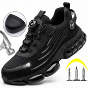 Chaussures de sécurité confortables — embout acier & semelle antidérapante