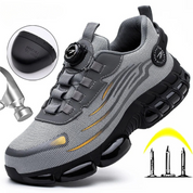 Chaussures de sécurité confortables — embout acier & semelle antidérapante