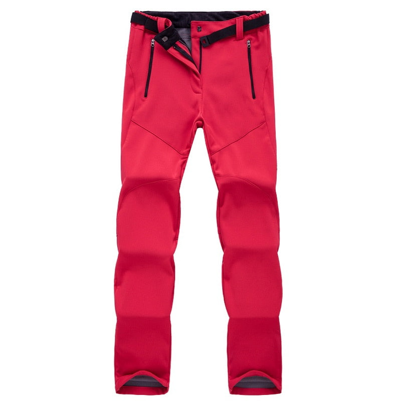 Pantalon de randonnée femme imperméable, chaud & résistant