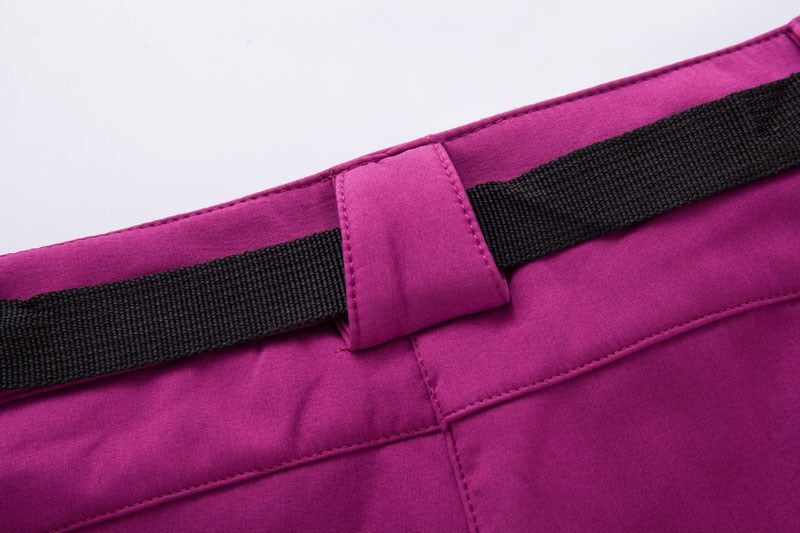 Pantalon de randonnée femme imperméable, chaud & résistant