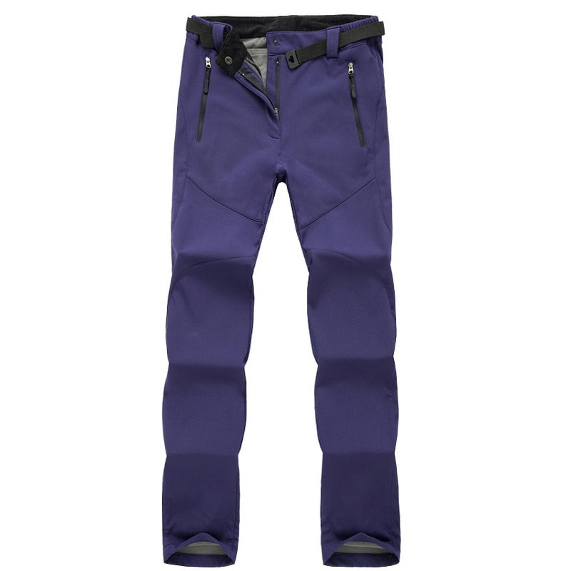 Pantalon de randonnée femme imperméable, chaud & résistant