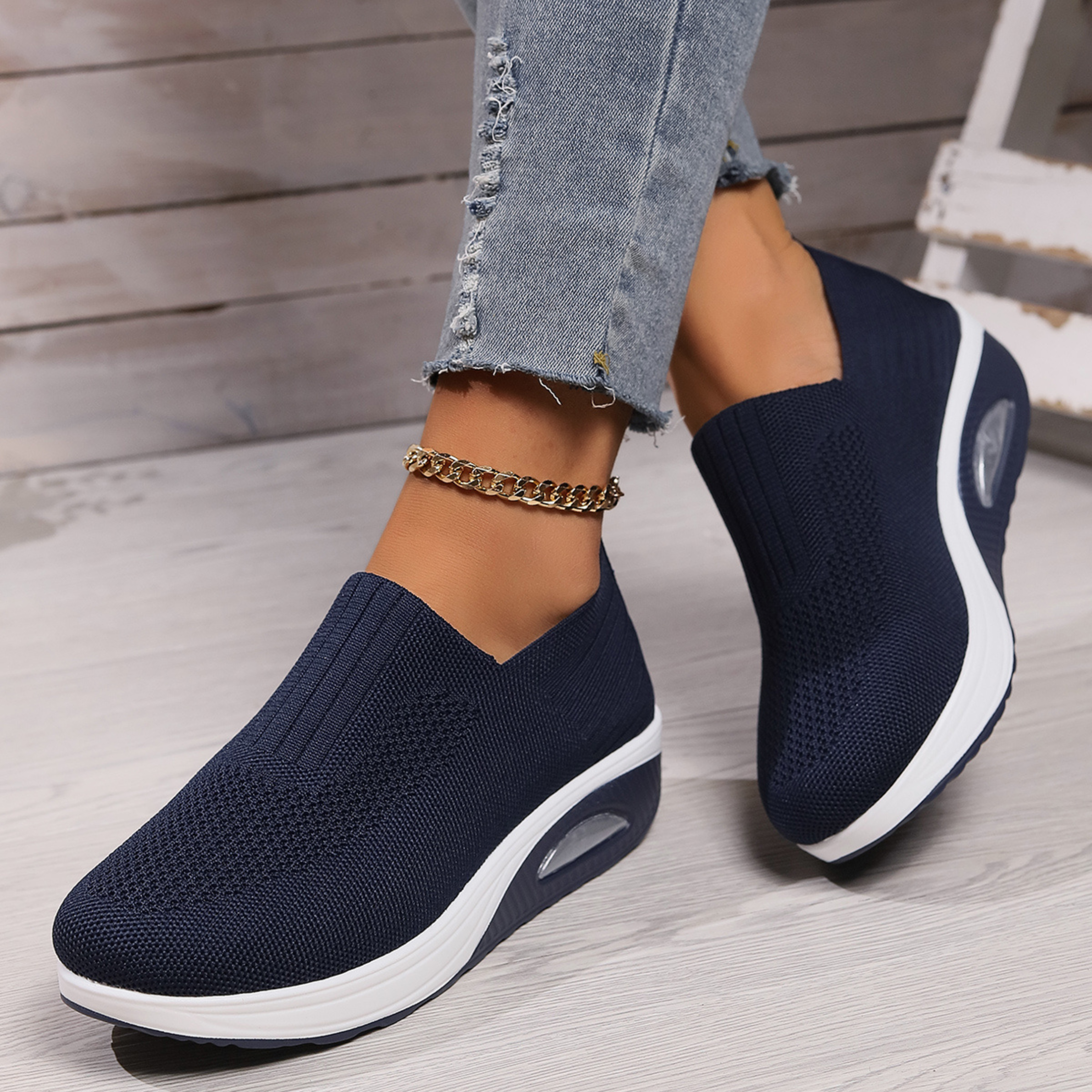 Baskets orthopédiques femme ELLA – confort quotidien & soulagement des douleurs