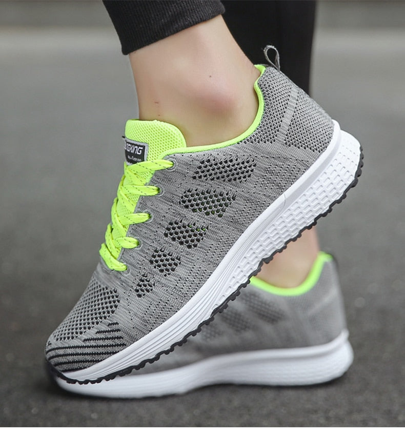 Sneakers femme ergonomiques légères & respirantes
