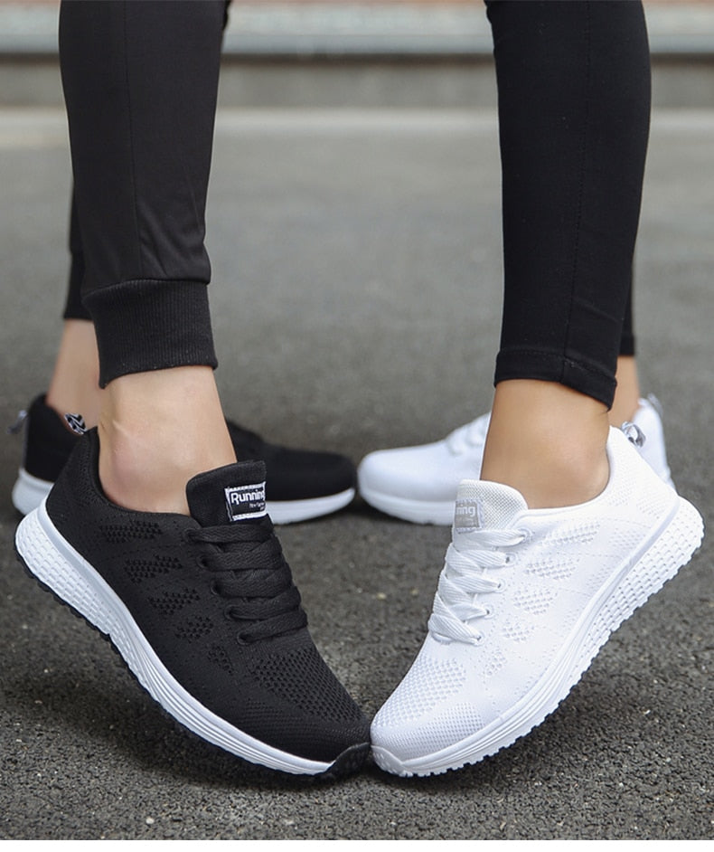 Sneakers femme ergonomiques légères & respirantes