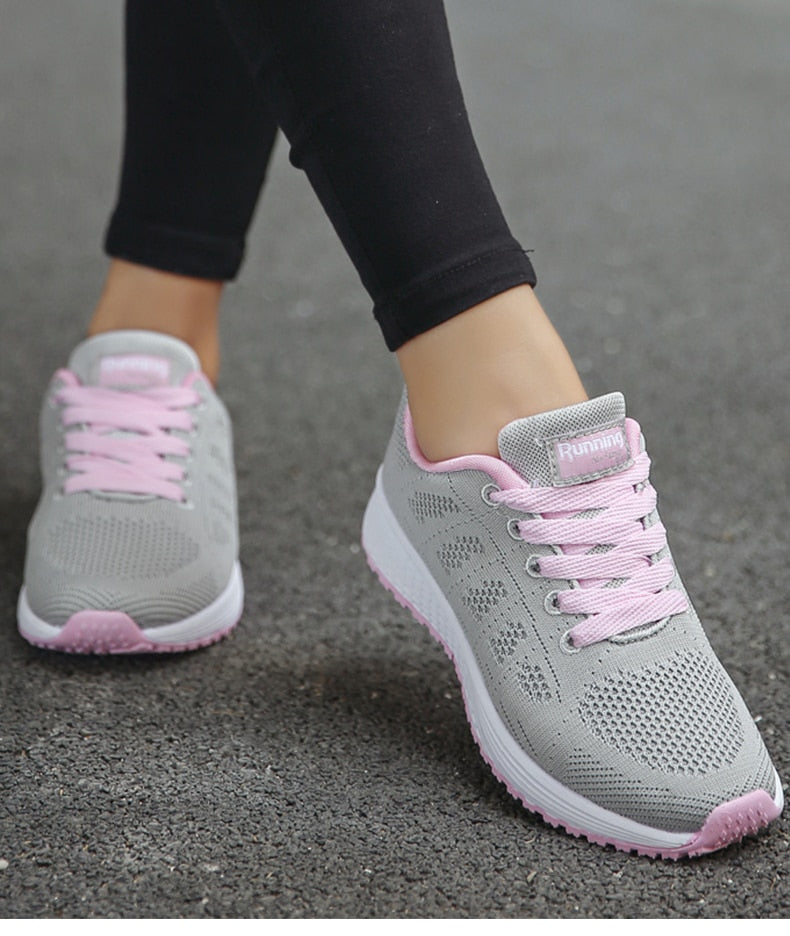 Sneakers femme ergonomiques légères & respirantes