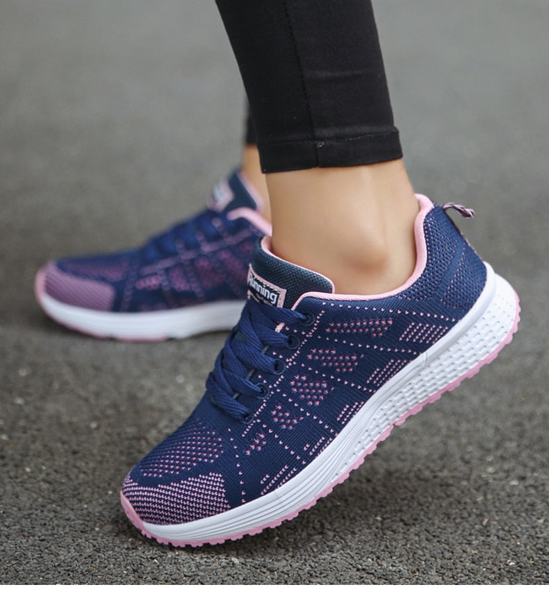 Sneakers femme ergonomiques légères & respirantes