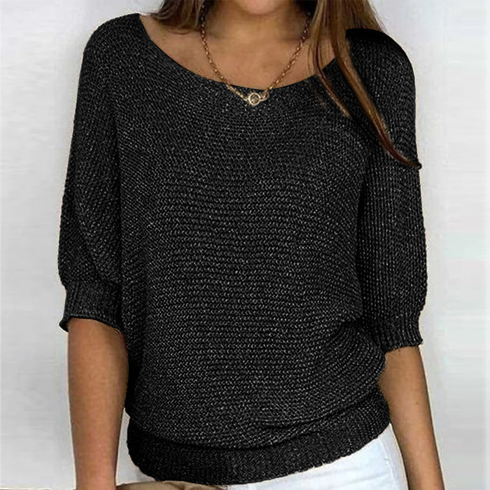 Eline | Pull Femme Confortable – Maille Douce, Coupe Décontractée & Style Chic