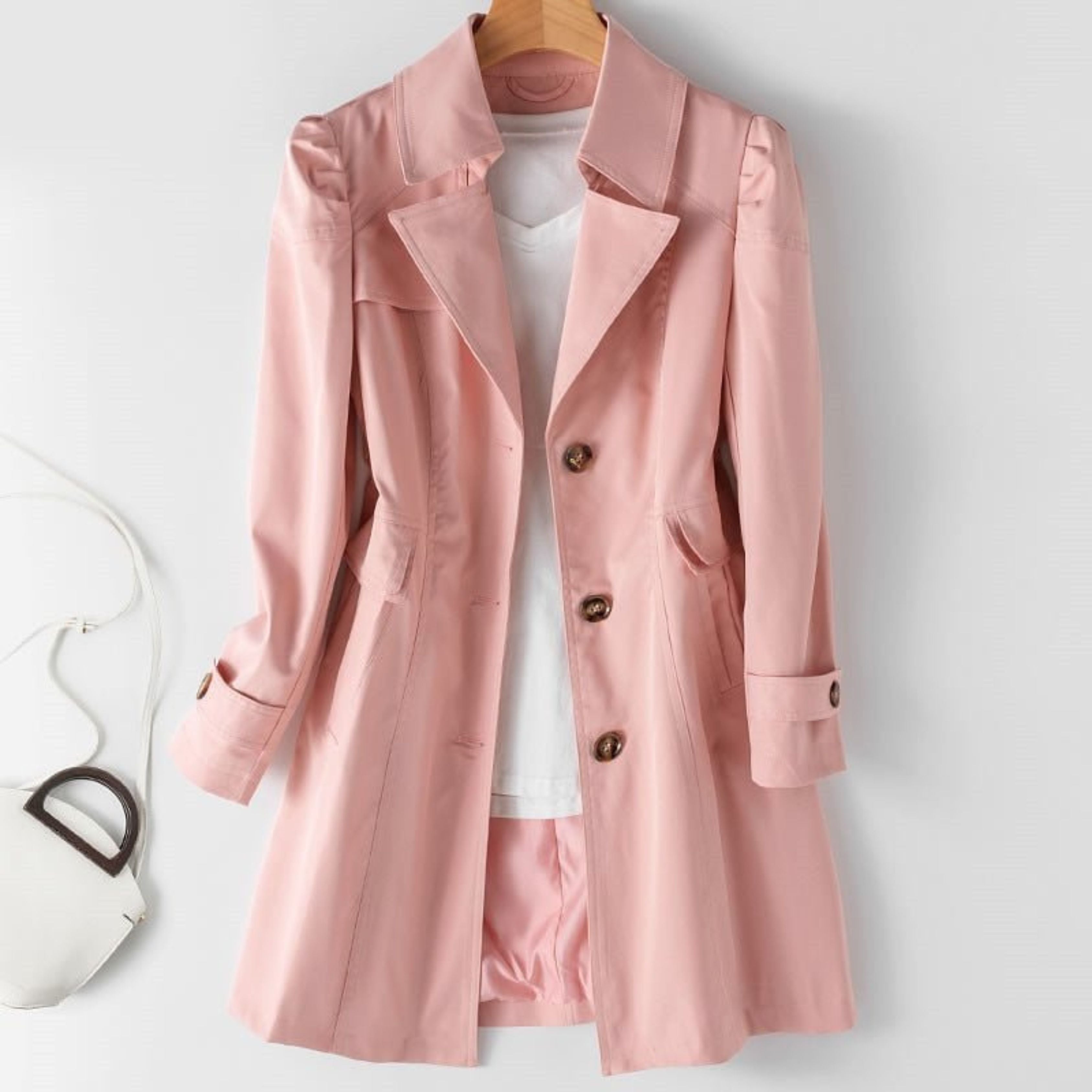 Trench-coat femme imperméable – Classique, élégant & coupe cintrée