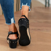 Sandales orthopédiques femme — cuir véritable & confort ergonomique