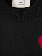 Pull femme Heidi – pull doux à imprimé cœurs & coupe confortable pour l’hiver