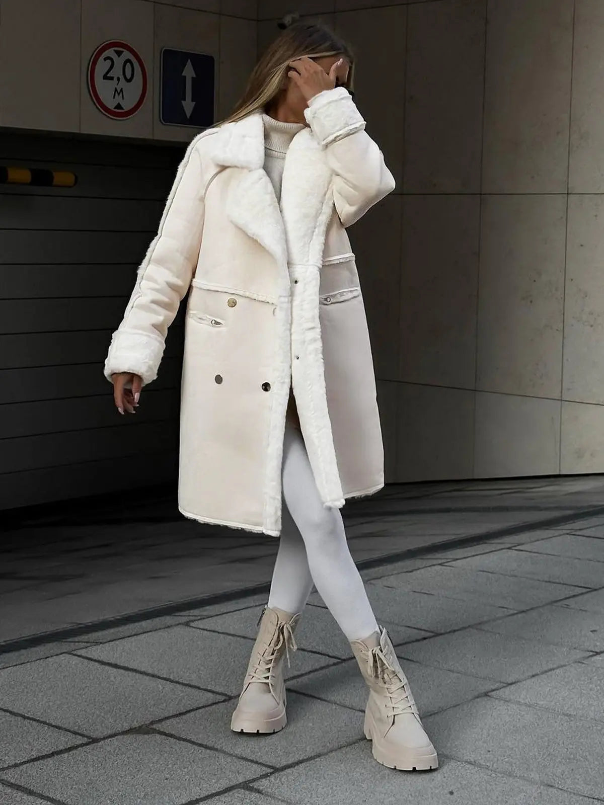 Manteau polaire Isabella femme – veste en fleece élégante & chaude