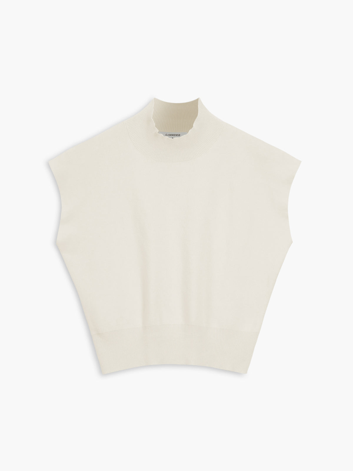 Top sans manches col montant – Base minimaliste tout saisons