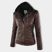 Veste femme imperméable avec capuche — élégante, durable & coupe intemporelle