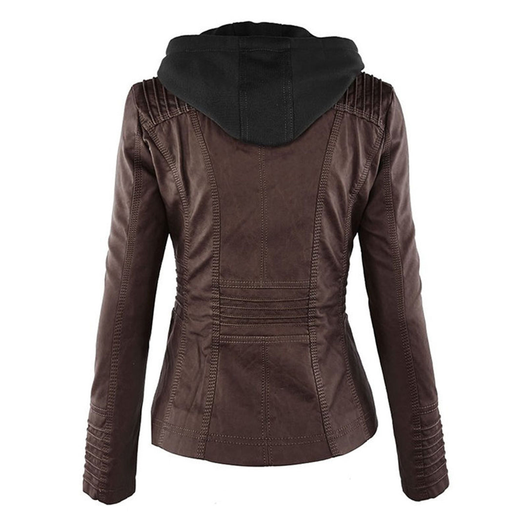 Veste femme imperméable avec capuche — élégante, durable & coupe intemporelle