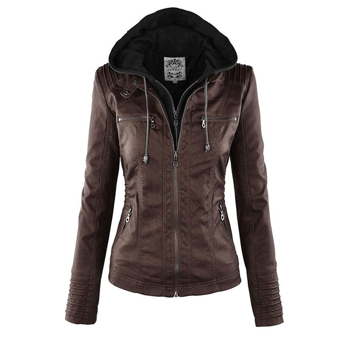Veste femme imperméable avec capuche — élégante, durable & coupe intemporelle