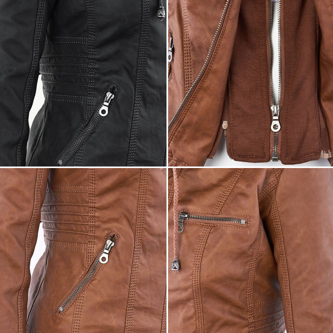 Veste femme imperméable avec capuche — élégante, durable & coupe intemporelle