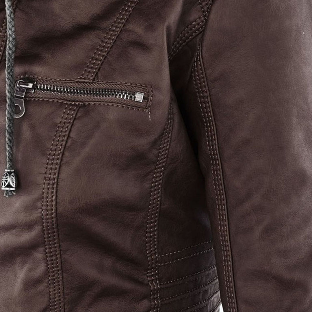 Veste femme imperméable avec capuche — élégante, durable & coupe intemporelle