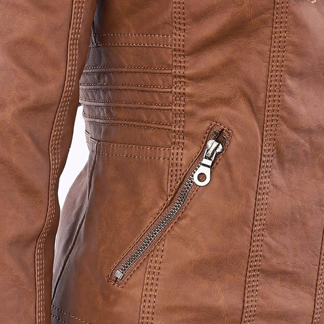 Veste femme imperméable avec capuche — élégante, durable & coupe intemporelle