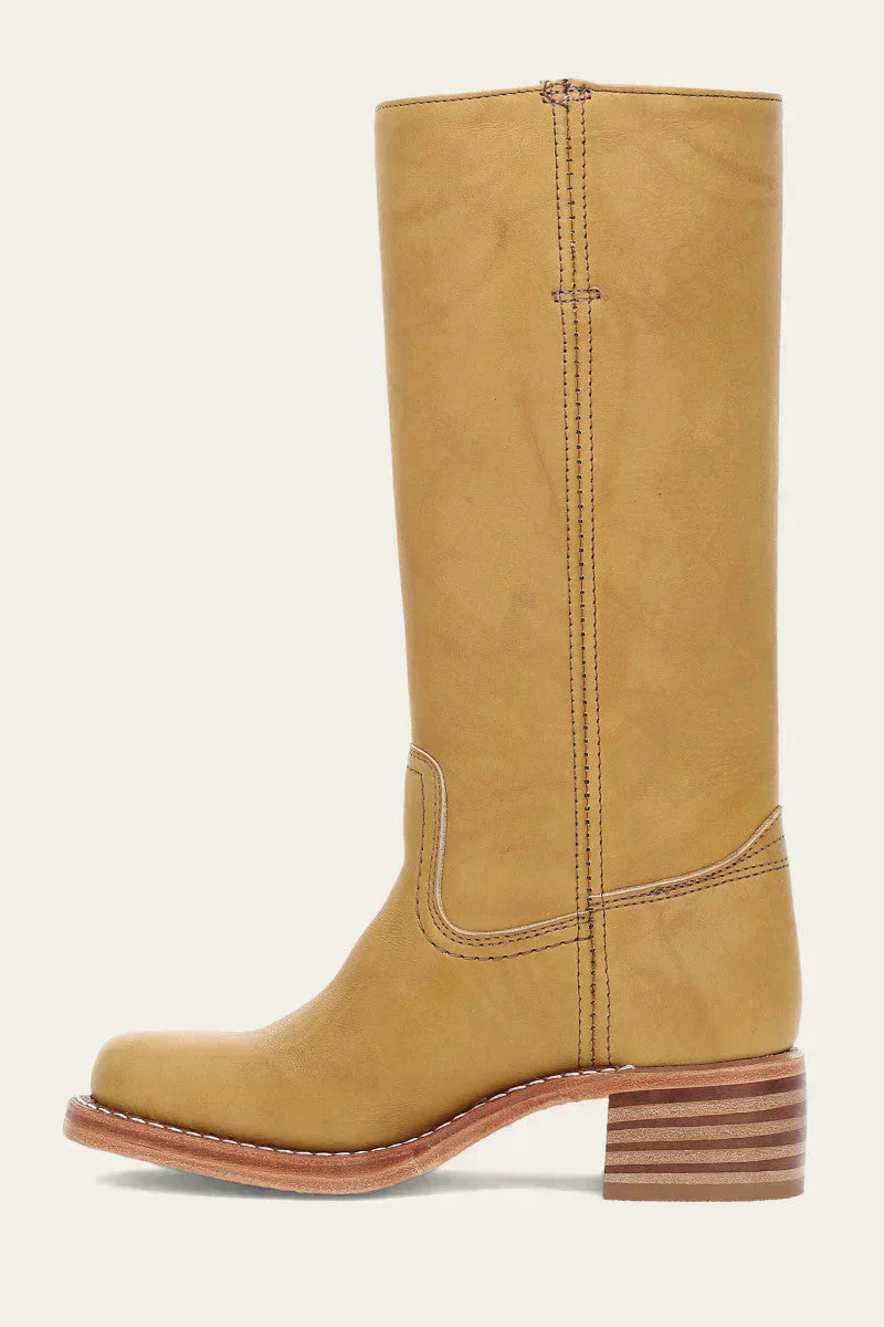 Bottes Hautes Femme à Talon Bloc – Élégantes Bottes Simili Cuir pour Toutes les Occasions