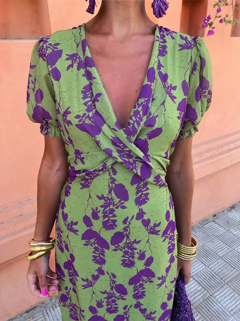 Elegante-Skinny-Print-Gedraaide-Dames-Midi-Jurk-Mode-V-Hals-Korte-Pofmouw-Vestidos-2024-Zomer-Lady.jpg_640x640_6caefdf9-fb09-4b0e-a58a-c8d27df21705.webp