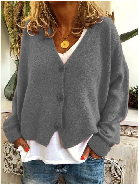 Gilet femme en coton – léger, élégant & fermeture boutonnée