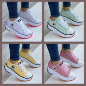 Baskets orthopédiques femme Star – sneakers tendance avec confort et soutien