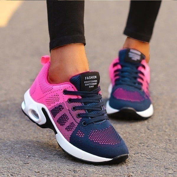Baskets orthopédiques femme Heidi – chaussures confortables avec semelle amortissante & soutien plantaire