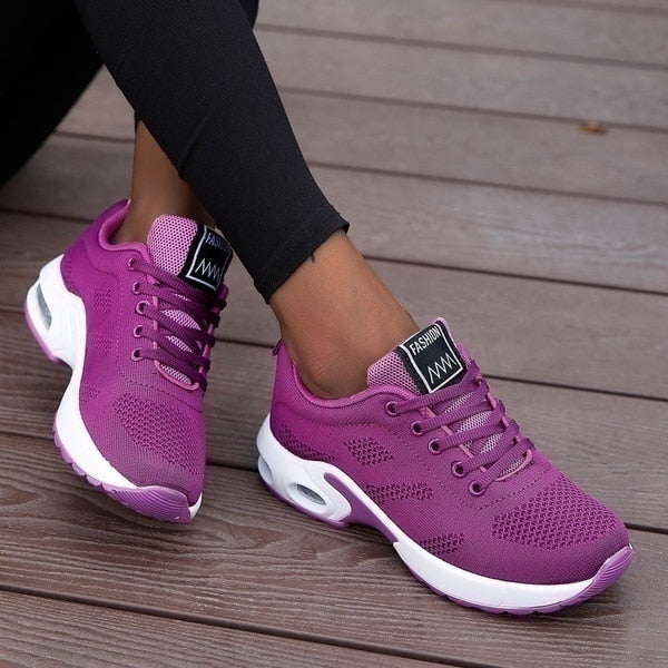 Baskets orthopédiques femme Heidi – chaussures confortables avec semelle amortissante & soutien plantaire