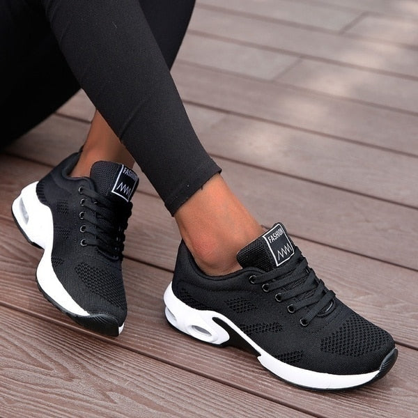 Baskets orthopédiques femme Heidi – chaussures confortables avec semelle amortissante & soutien plantaire