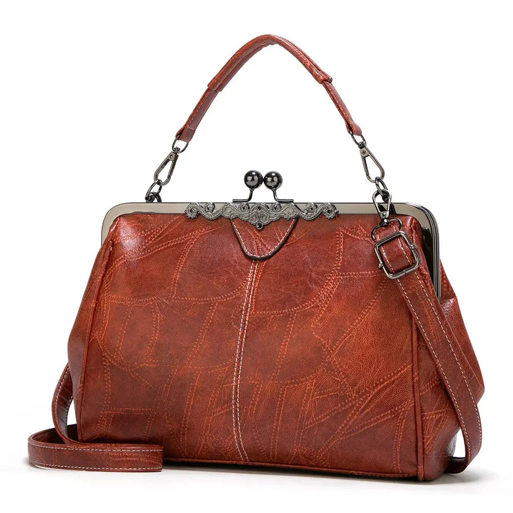 Velémor™ | Sac à main en cuir vintage