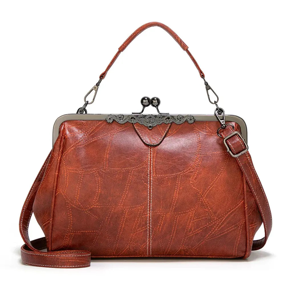 Velémor™ | Sac à main en cuir vintage