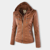 Veste femme imperméable avec capuche — élégante, durable & coupe intemporelle