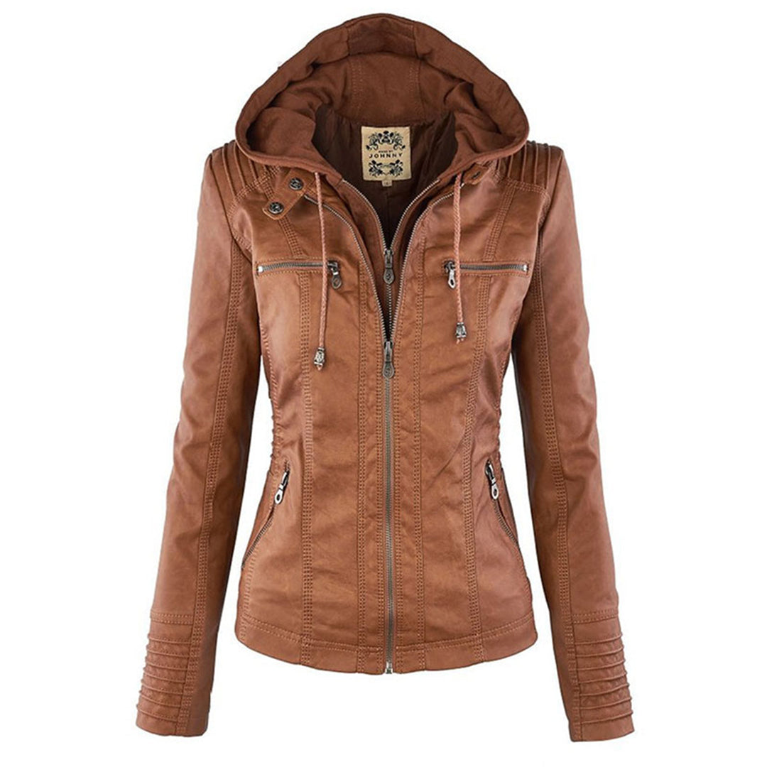 Veste femme imperméable avec capuche — élégante, durable & coupe intemporelle