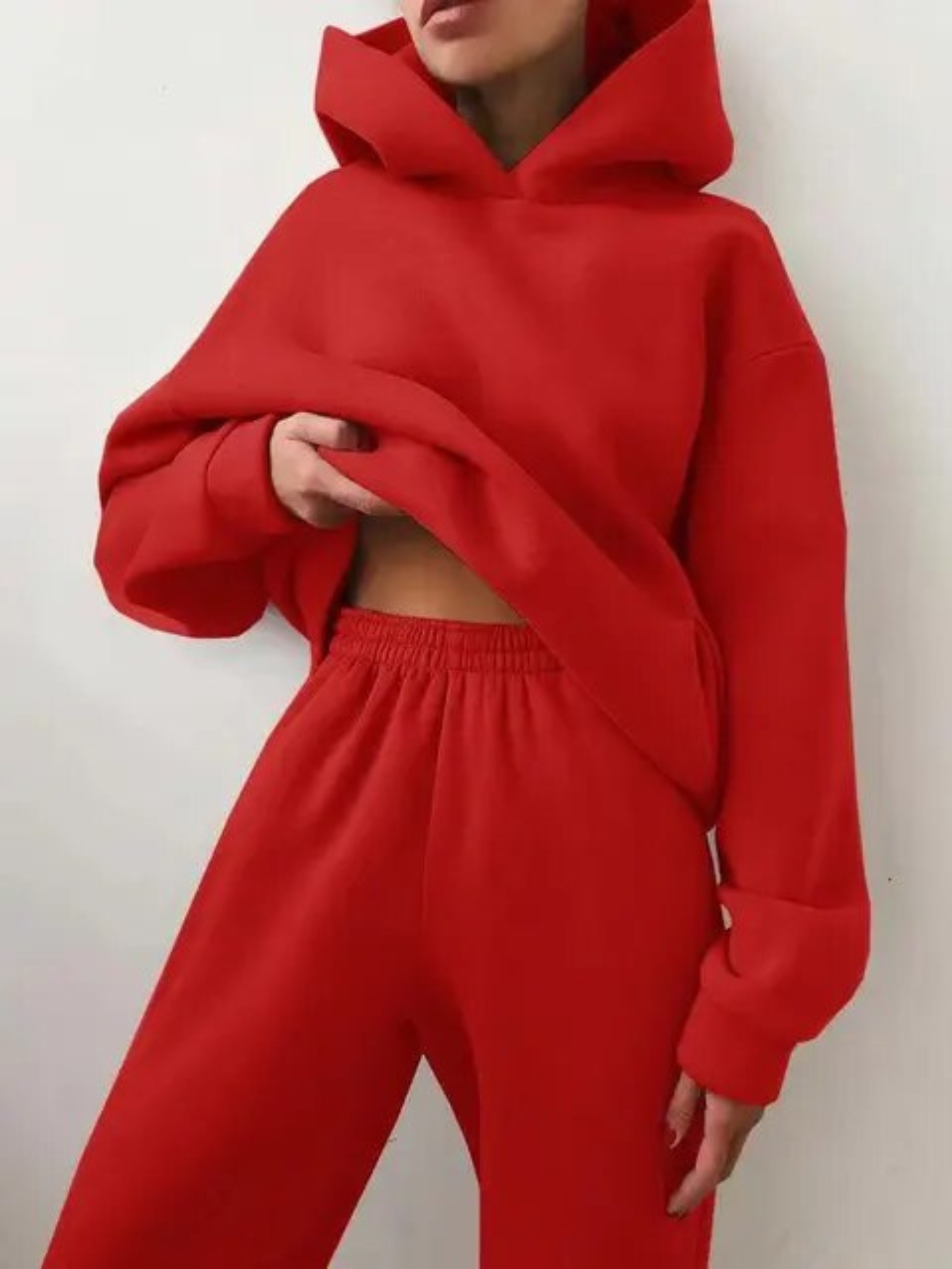 Ensemble loungewear femme – Hoodie doux & pantalon jogging confortable