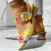 Escarpins orthopédiques femme — chaussures élégantes à talon avec semelle confort