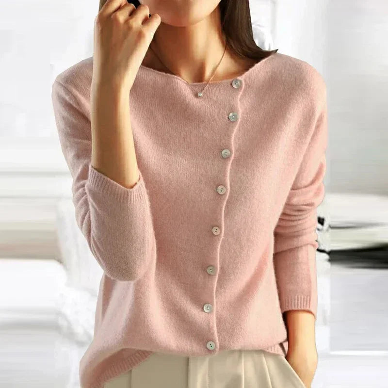 Pull femme Mara – pull en maille élégante et chaude pour l’automne et l’hiver