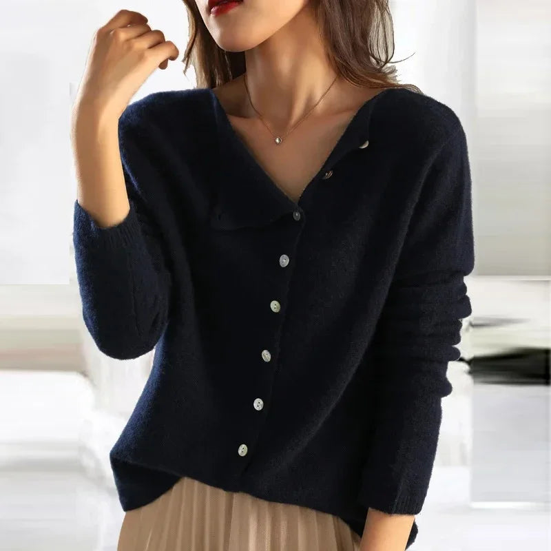 Pull femme Mara – pull en maille élégante et chaude pour l’automne et l’hiver