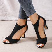 Sandale orthopédique OrthoFlex à talon kitten – style & soutien