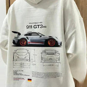 Sophia hoodie oversize femme – sweat racing tendance & confort streetwear