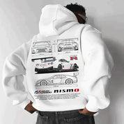 Sophia hoodie oversize femme – sweat racing tendance & confort streetwear