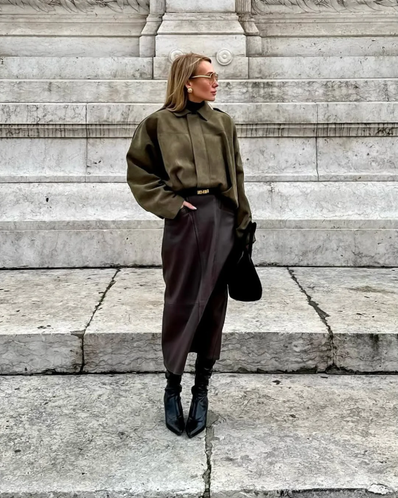 veste femme suède oversize – manteau city chic à doublure douce