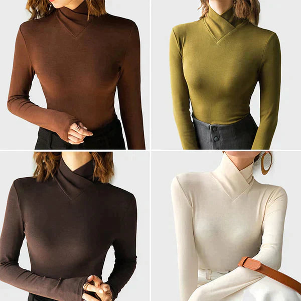 pull col roulé homme CERS – col haut élégant & confort luxe