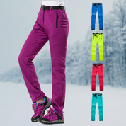Pantalon de randonnée femme imperméable, chaud & résistant