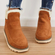 Bottes hiver femme – bottes chaudes, imperméables avec semelle antidérapante