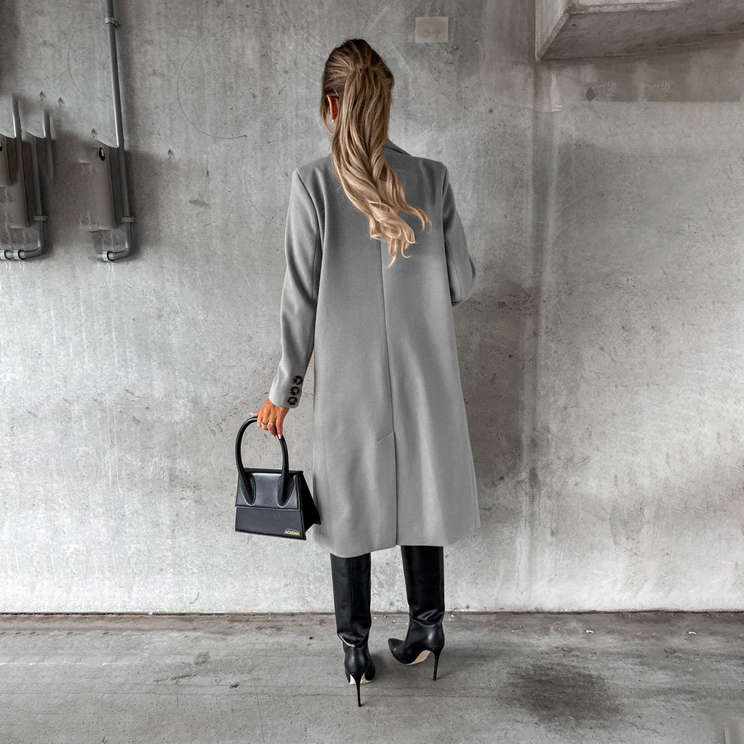 Herlen | Manteau long femme hiver – Chaud, classique & élégant